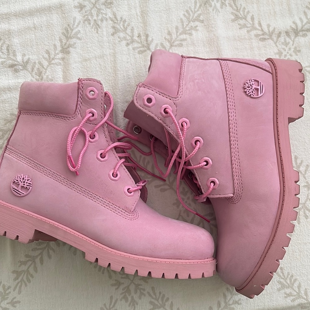 Timberland Women's Pink Boots